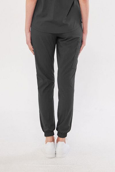 Class Üniforma Pantaloni Nova afumati - Scrubs pentru asistentă și doctor cu lycra elastică pentru femei