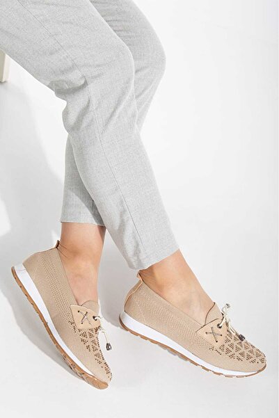 Cansu Ayakkabı New model women's thermo shoes with stones.