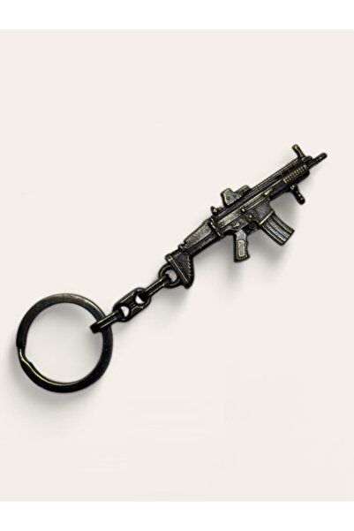 1000Nar SCAR-L Tüfek Silah Figürlü Hediye Anahtarlık