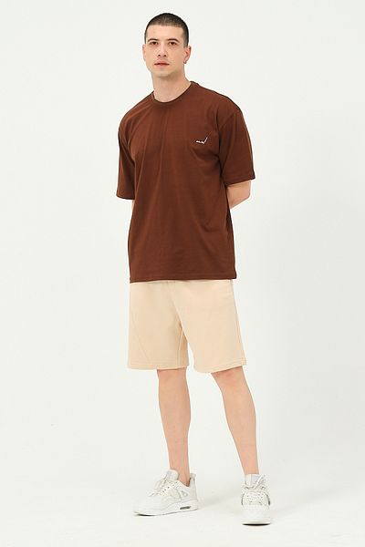 Owut Collection Ανδρικό σορτς Basic με μπεζ τσέπη