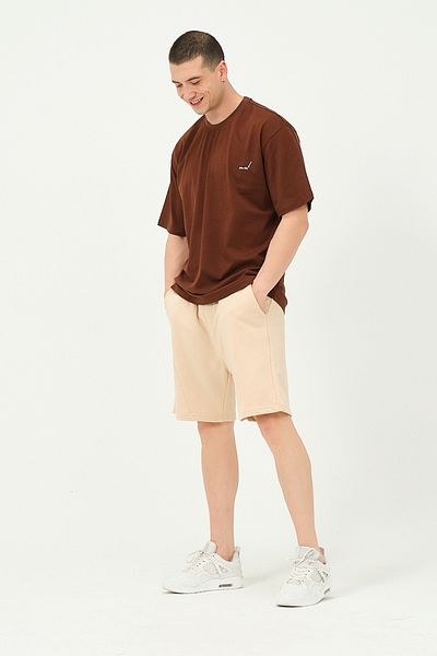 Owut Collection Ανδρικό σορτς Basic με μπεζ τσέπη