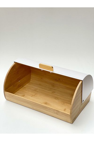AROW White Bamboo Luxury - Rail Bread System with Metal Cover