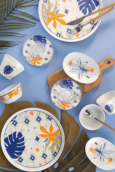 Kütahya Porselen Mood 30 Parça Kahvaltı Takımı 12001