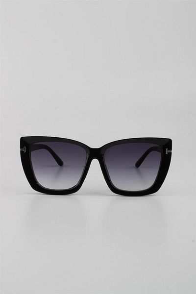 Silvio Monetti Women's Black Sunglasses with UV400 Filter -615294