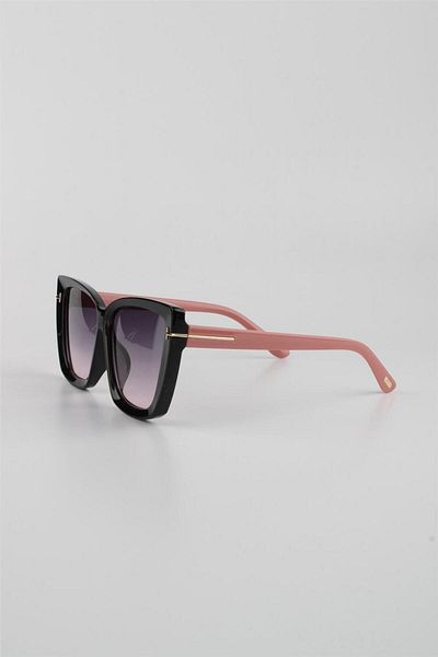 Silvio Monetti Women's Sunglasses - Pink Gradient, UV400 Filter, Model615291