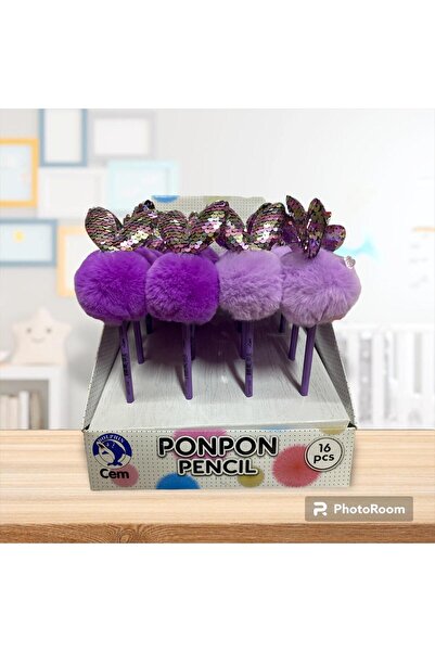 cosmic kırtasiye Süslü kulaklı kurşun kalem (1adet)