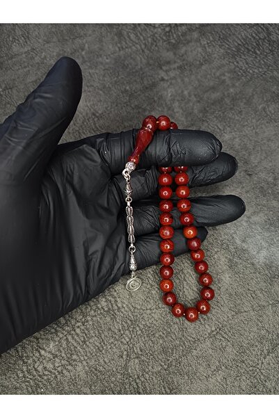 Mos Tespih Kuglice za molitvu od jantara sa uzorkom i dužinom do zgloba