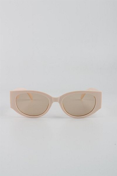 Silvio Monetti Women's Sunglasses - Cream, UV400 Filter,615311
