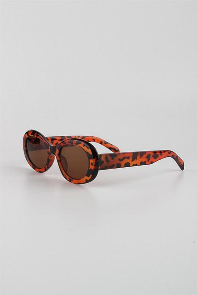 Silvio Monetti Leopard Pattern UV400 Filter Women's Sunglasses -615341