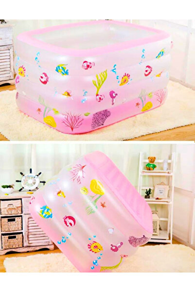 TUENGİ STORE Büyük Boy Derin Havuz Baby Shower Yüksek Kalite Şişme Bebek Ve Ç...