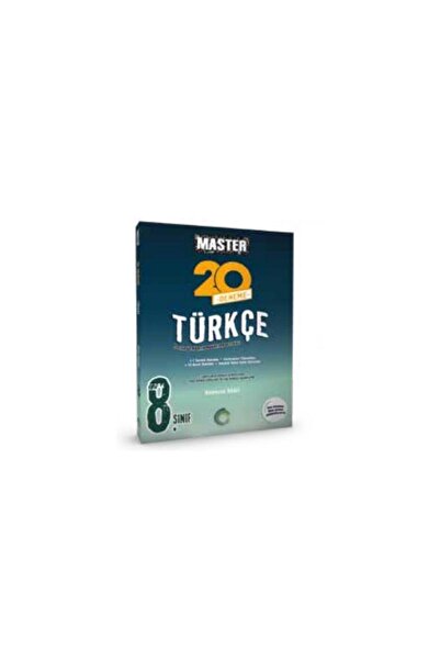 Okyanus Yayınları 8. Sınıf Master 20 Türkçe Denemesi