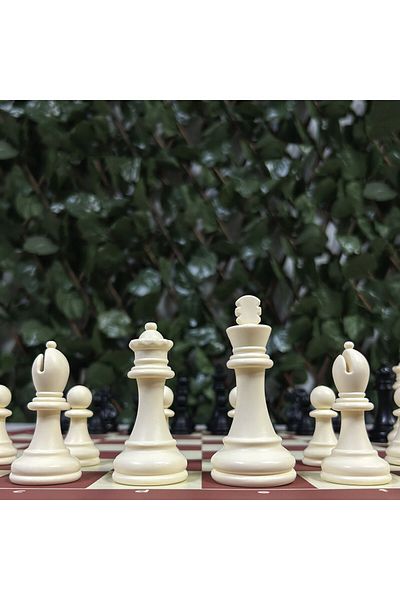 Yeni Satranç 92mm Professional Chess Piece - 550gr Double Queen