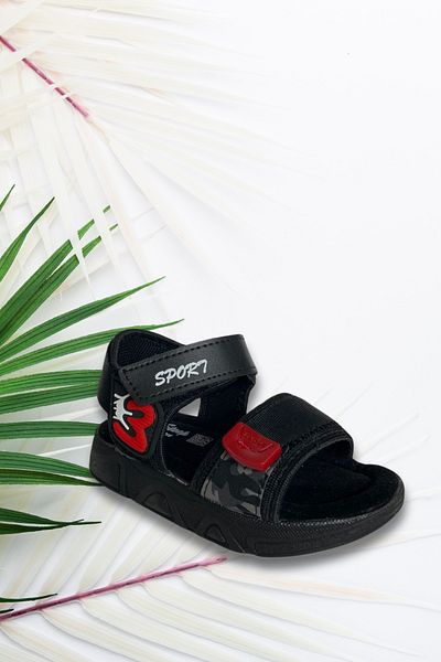 Goteen Sandale cu velcro cu talpă ortopedică pentru băieți