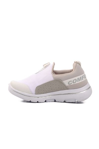 AYAKMOD BST-B82-P Pantofi albi pentru copii