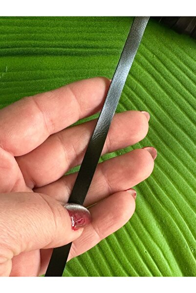 Gönülden Tasarım 05 мм чорна шкіряна смужка для шиття одягу