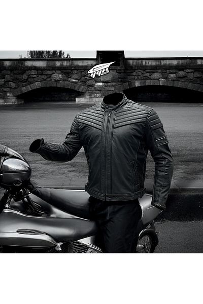 Forte GT 2002001 BUFFALO LEATHER MOTORCYCLE JACKET MOUNT