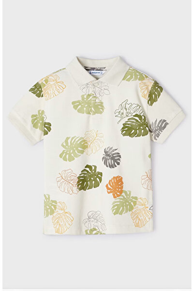MAYORAL Tricou polo cu mânecă scurtă Better Cotton cu imprimeu pentru băieți ...
