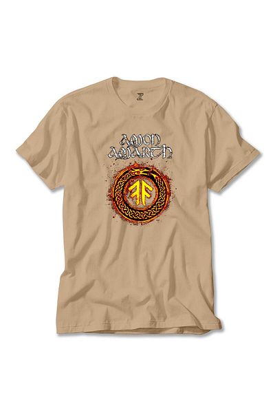 Z zepplin Μπλουζάκι Amon Amarth Skull Cream