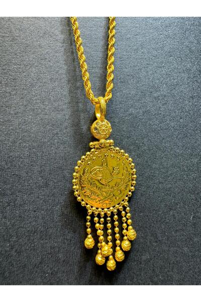 Üresinler Kuyumculuk 8 Ayar Altın Baskı Reşat Altın Görünümlü Kolye