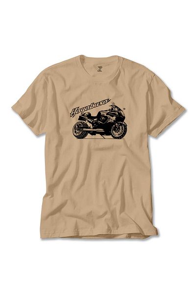 Z zepplin Suzuki Hayabusa Cream T-Shirt