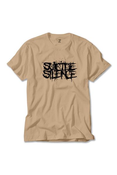 Z zepplin Κρεμ μπλουζάκι με λογότυπο Suicide Silence