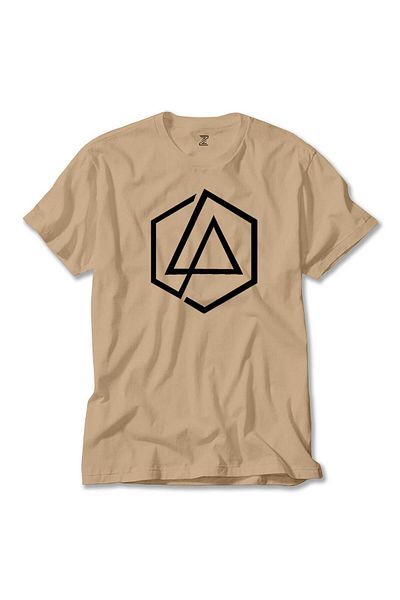 Z zepplin Linkin Park Cream T-Shirt - Σχεδιασμός συμβόλων