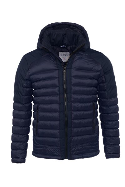 G-FOX Men's Short Removable Hooded Padded Water Repellent Classic Puffer Jacket 9710