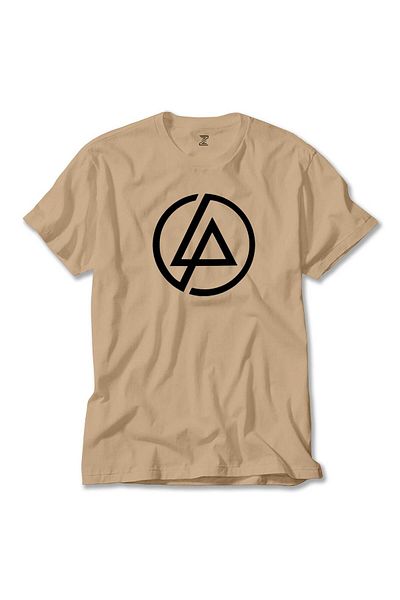 Z zepplin Κρεμ μπλουζάκι με λογότυπο Linkin Park Classic