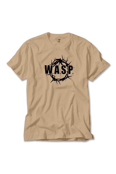 Z zepplin Κρεμ μπλουζάκι με λογότυπο WASP