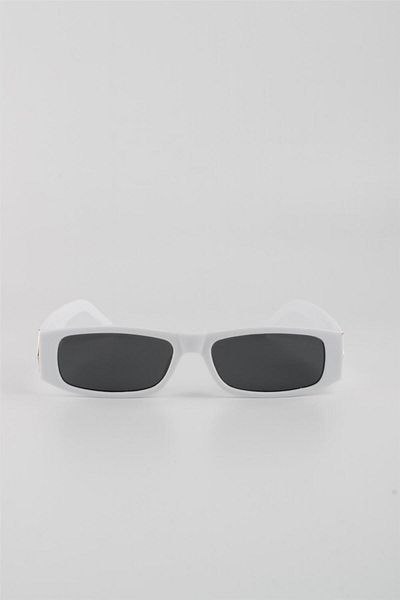 Silvio Monetti Women's Sunglasses - White UV400 Filter, Model615353