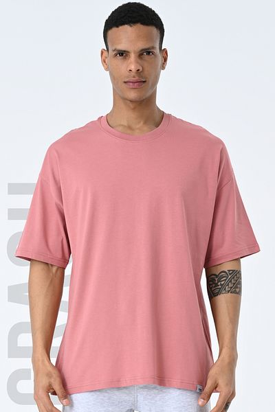 AMAZING CRASH Ανδρικό μπλουζάκι με κοντό μανίκι Basic Crew Neck Oversize