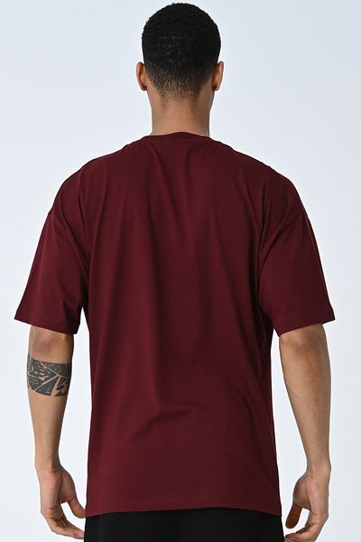 AMAZING CRASH Ανδρικό μπλουζάκι με κοντό μανίκι Basic Crew Neck Oversize