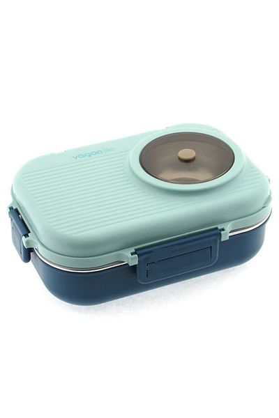 Vagonlife Vagon Life 70100 Model Light Green Steel Lunch and Storage Box