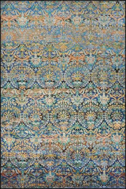 Rugs Modern Halı Colorful Washable Woven Base Carpet Miravip1044