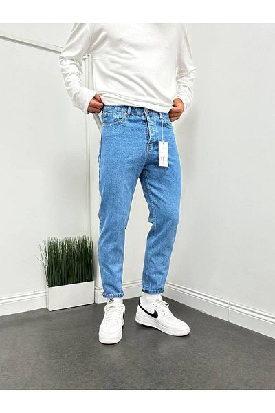 BDRMAN Boyfriend Blue Washed Jeans