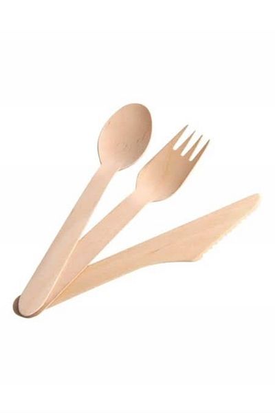Partifabrik Σετ χρήσης Kraft Natural Natural Party για 8 άτομα