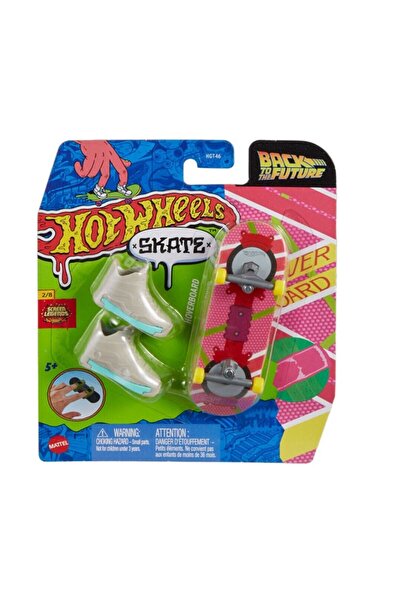 HOT WHEELS Skate Parmak Kaykay ve Ayakkabı Paketleri Hoverboard HVJ82