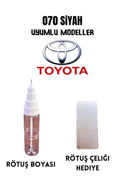 DUXONE Rötuş Boyası 070 Siyah | Toyota Uyumlu