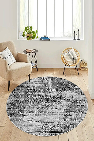 Halise Home Non-Slip Based Washable Printed Runner Carpet
