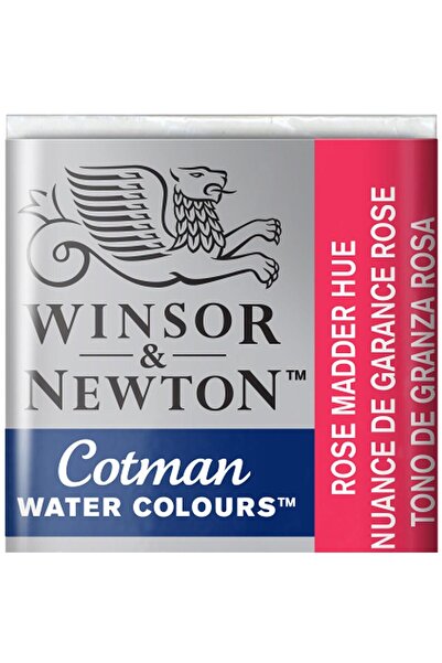 Winsor Newton Cotman Sulu Boya Yarım Tablet Rose Madder Hue 580