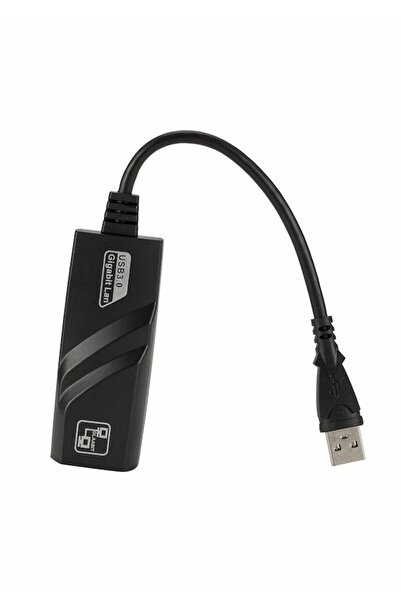 L'eDoren Taşınabilir Kablolu Ağ Adaptörü Usb 3.0 Ethernet Rj45 Kartı