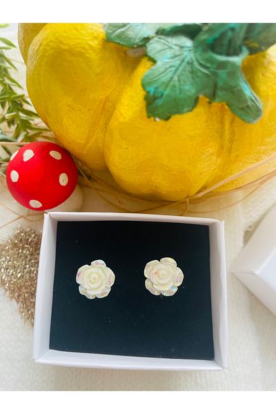 1PARÇAMAVİ Children's Earrings - Transparent, Invisible, Clip and No Hole Ear