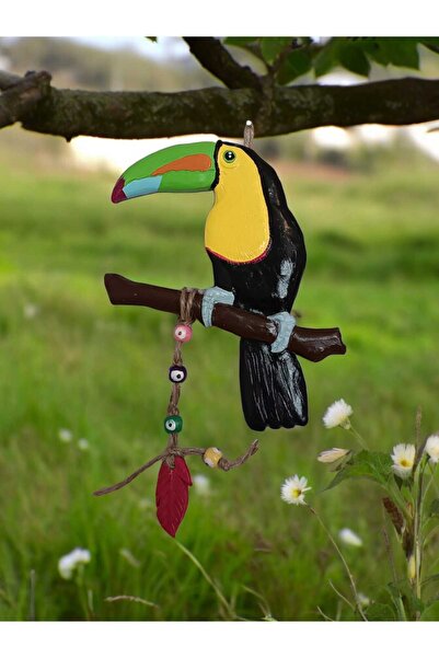 Gobo Dekoratif Tukan Kuşu Farklı Renklerde Kutulu 2 Adet