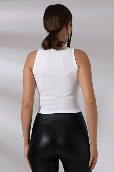 Endies Camisole Fabric Swimmer Rambo Athlete 21172 ECRU