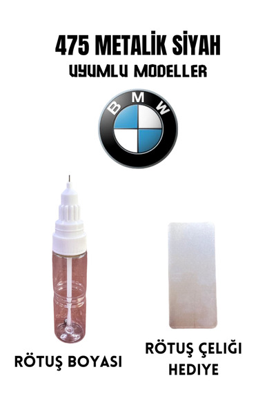 DUXONE Rötuş Boyası 475 Metalik Siyah | BMW Uyumlu