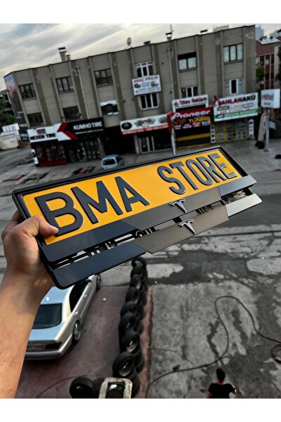 BMASTORE06 TESLA Mat Model Pleksi Plakalık (1 takım,2 adet)