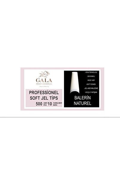 gala smart BALERİN MODEL 500LÜ NATUREL TİPS