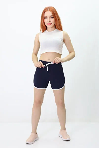 Get Crazy Cotton Striped Shorts