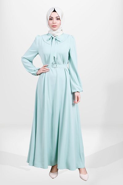 Beyza 5646 Φόρεμα Hijab Mint
