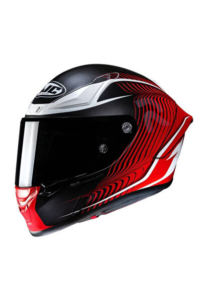 HJC RPHA1 Lovis MC1SF Kapalı Motosiklet Kaskı Siyah Kırmızı